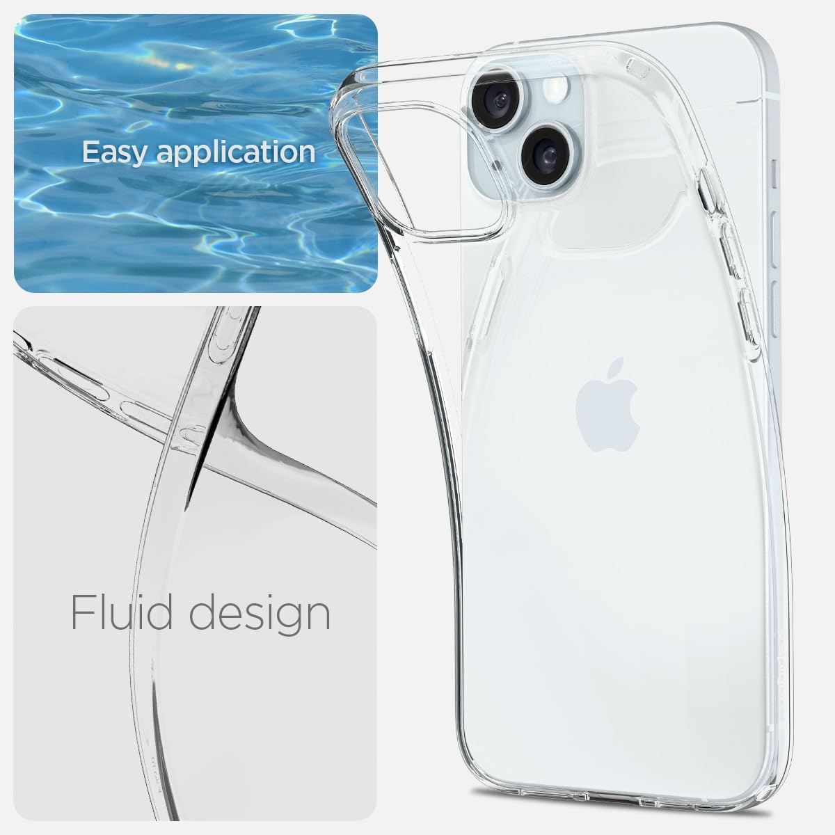Thumbnail 4 de Spigen Liquid Crystal Coque iPhone 15 transparente