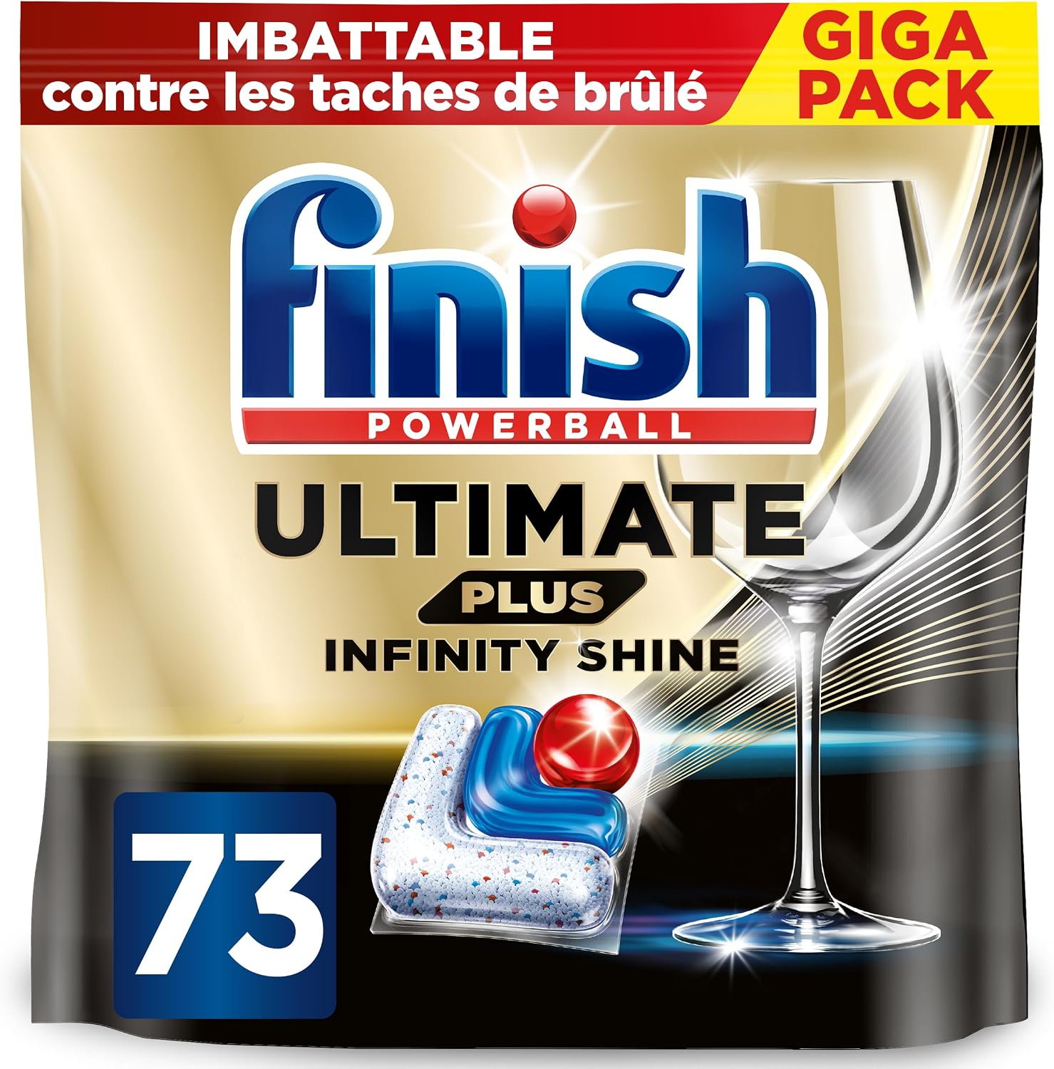 Thumbnail 1 de Finish Ultimate Plus Infinity Shine Pastilles Lave-vaisselle 146 capsules