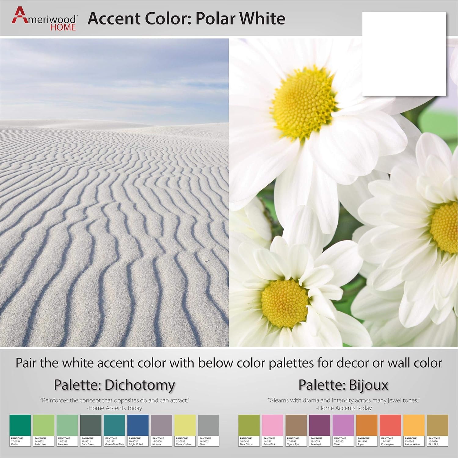 Detalle 2 de Ameriwood Home Large Parsons scrivania con 2 cassetti, bianco