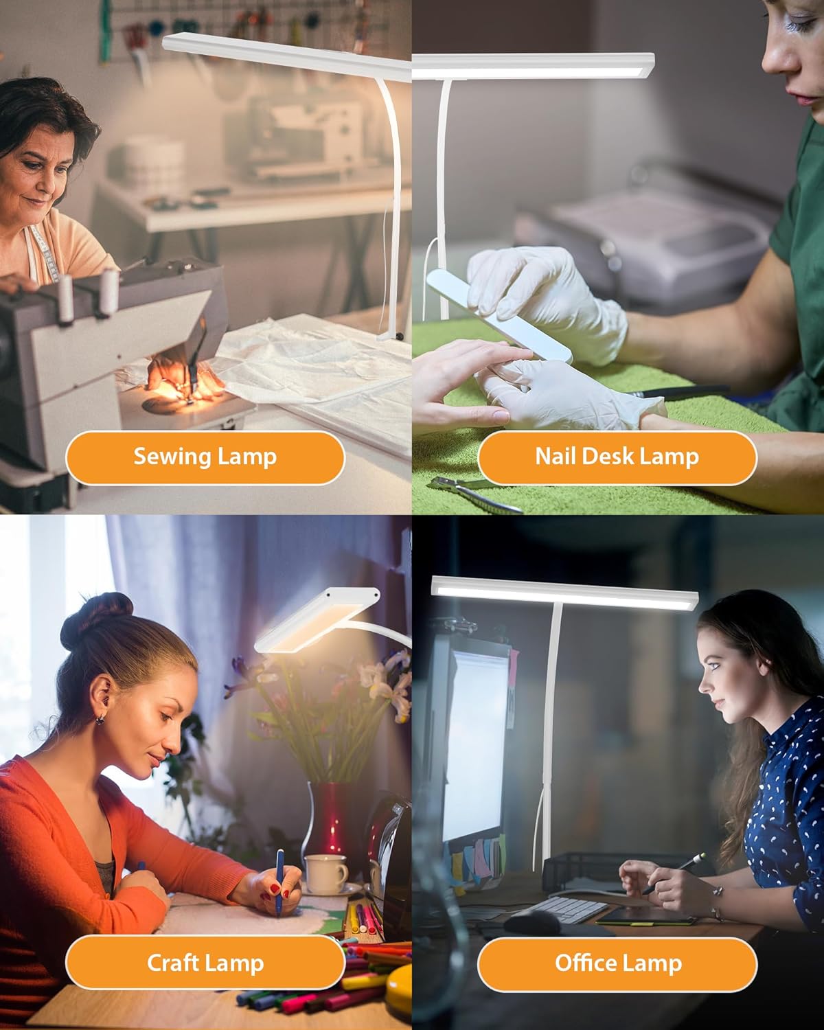 Thumbnail 6 de iFalarila 10W 70 cm Schreibtischlampe