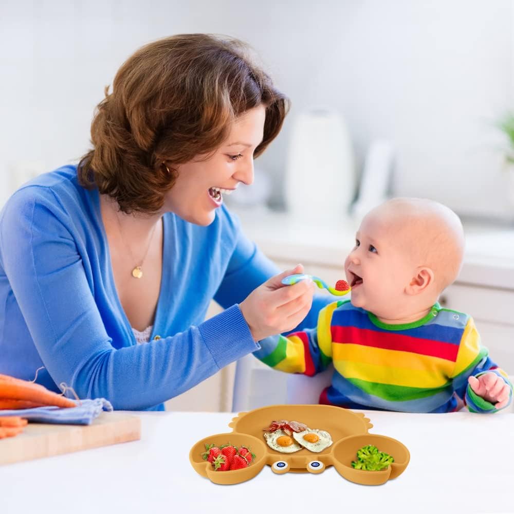 Thumbnail 6 de Vicloon Assiette Ventouse Bébé 3 compartiments