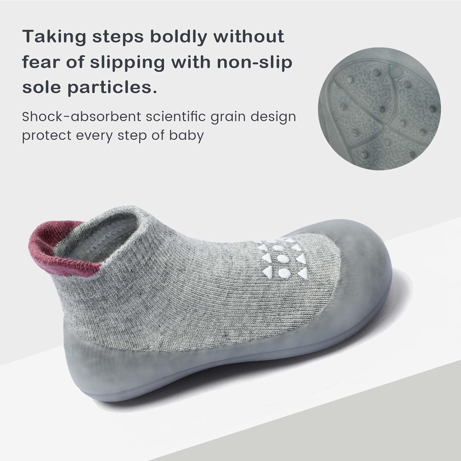 Thumbnail 2 de Bearbay Baby Walking Sock Shoes Non-slip slippers