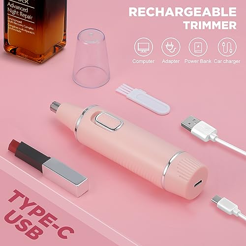 Thumbnail 4 de Painless Nose Hair Trimmer 2025 Rechargeable for Women ✂