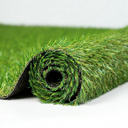 Detalle 2 de Rollo de Césped Artificial de 25 mm (1 x 2,5 metros) – COMERCIAL CANDELA FELPUDOS Y ALFOMBRAS