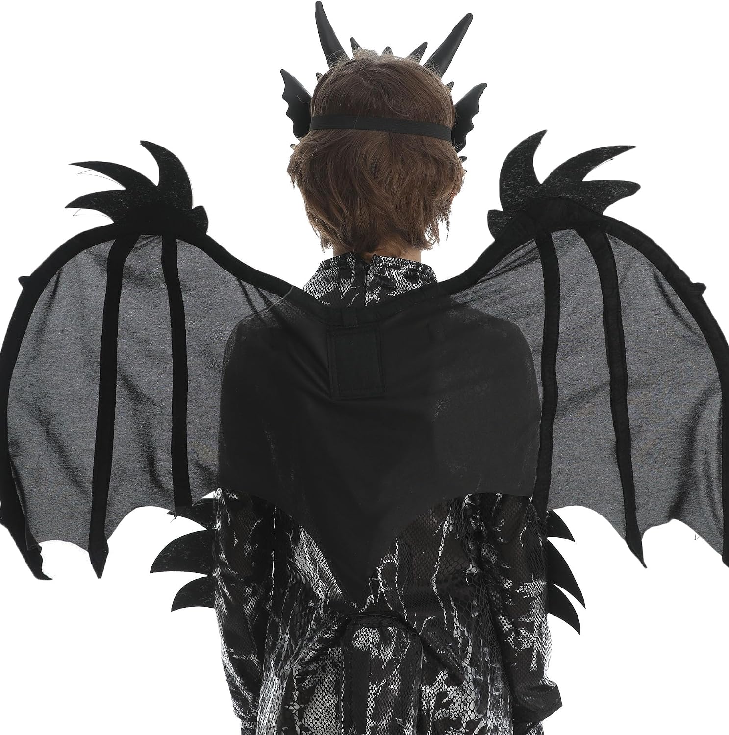 Detalle 1 de Corespe DRGN-25 Kids’ Dragon Costume Set with Tail and Mask