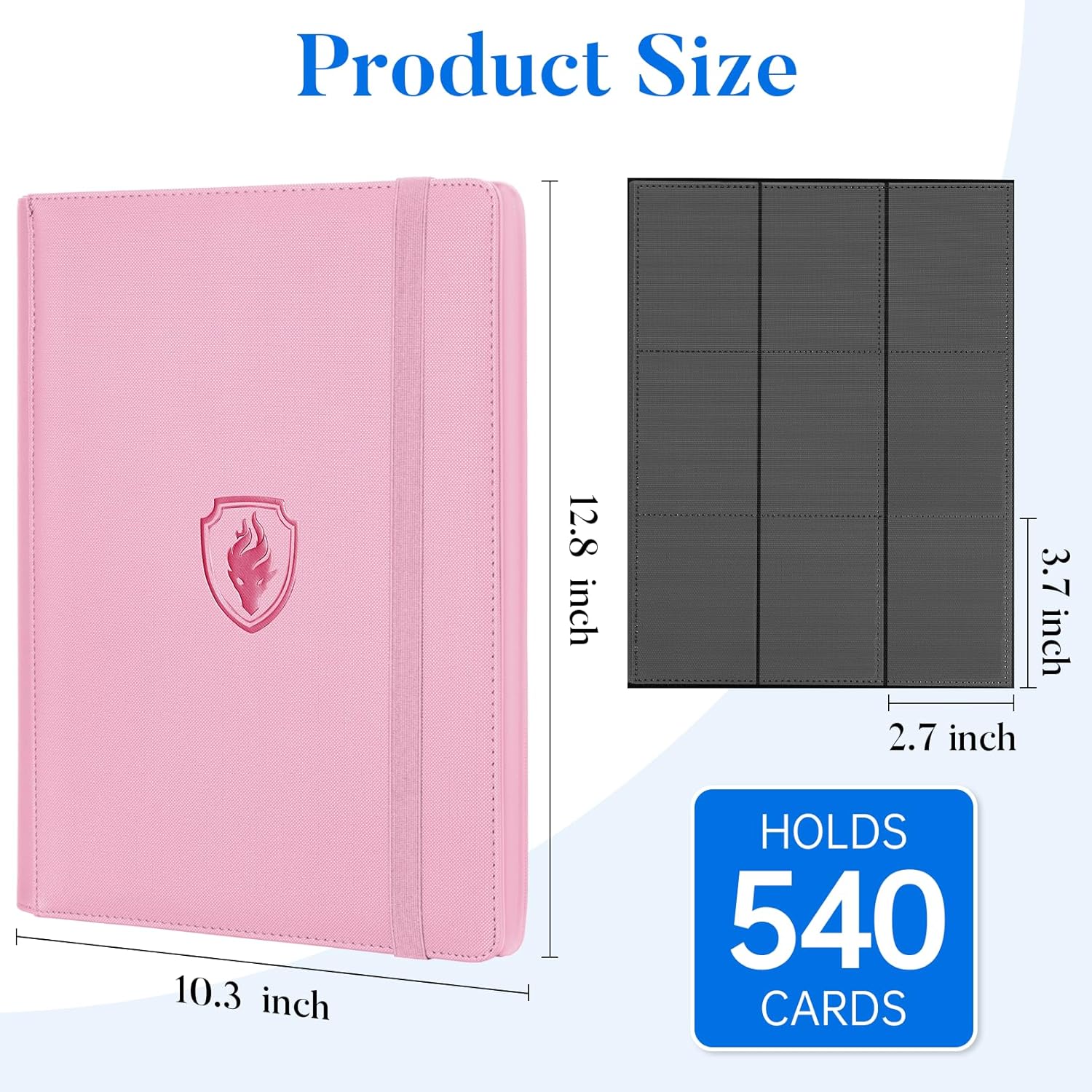 Thumbnail 5 de Fabmaker Premium 9 Pocket Card Binder 540 📁