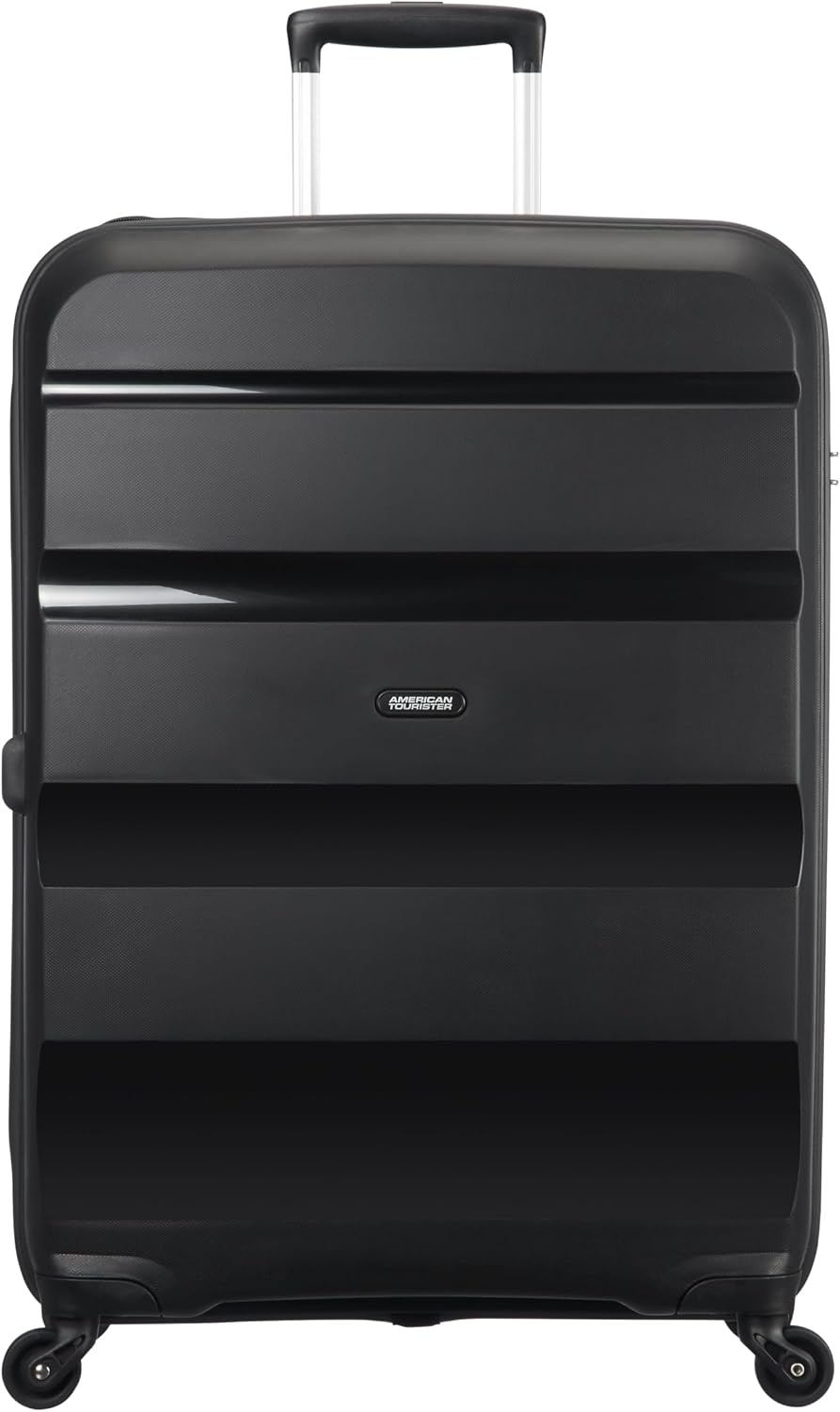 Detalle de American Tourister BON AIR Spinner L 75 cm – Valigia nera 91 L in polipropilene, sicurezza TSA