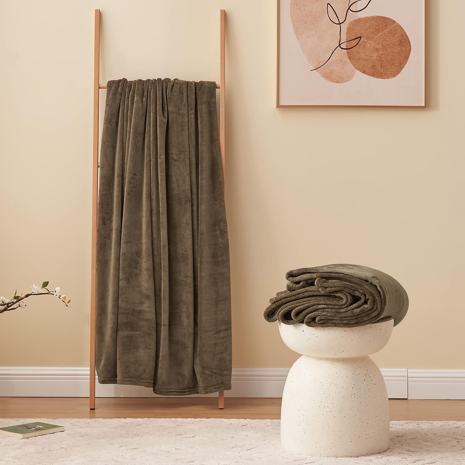 Thumbnail 6 de Aisbo fleece blanket throw 130x150cm