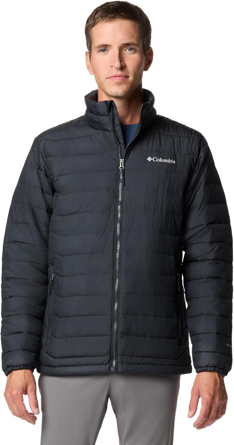 Detalle de Columbia Powder Lite 2 Jacket da uomo, piumino invernale urbano e outdoor