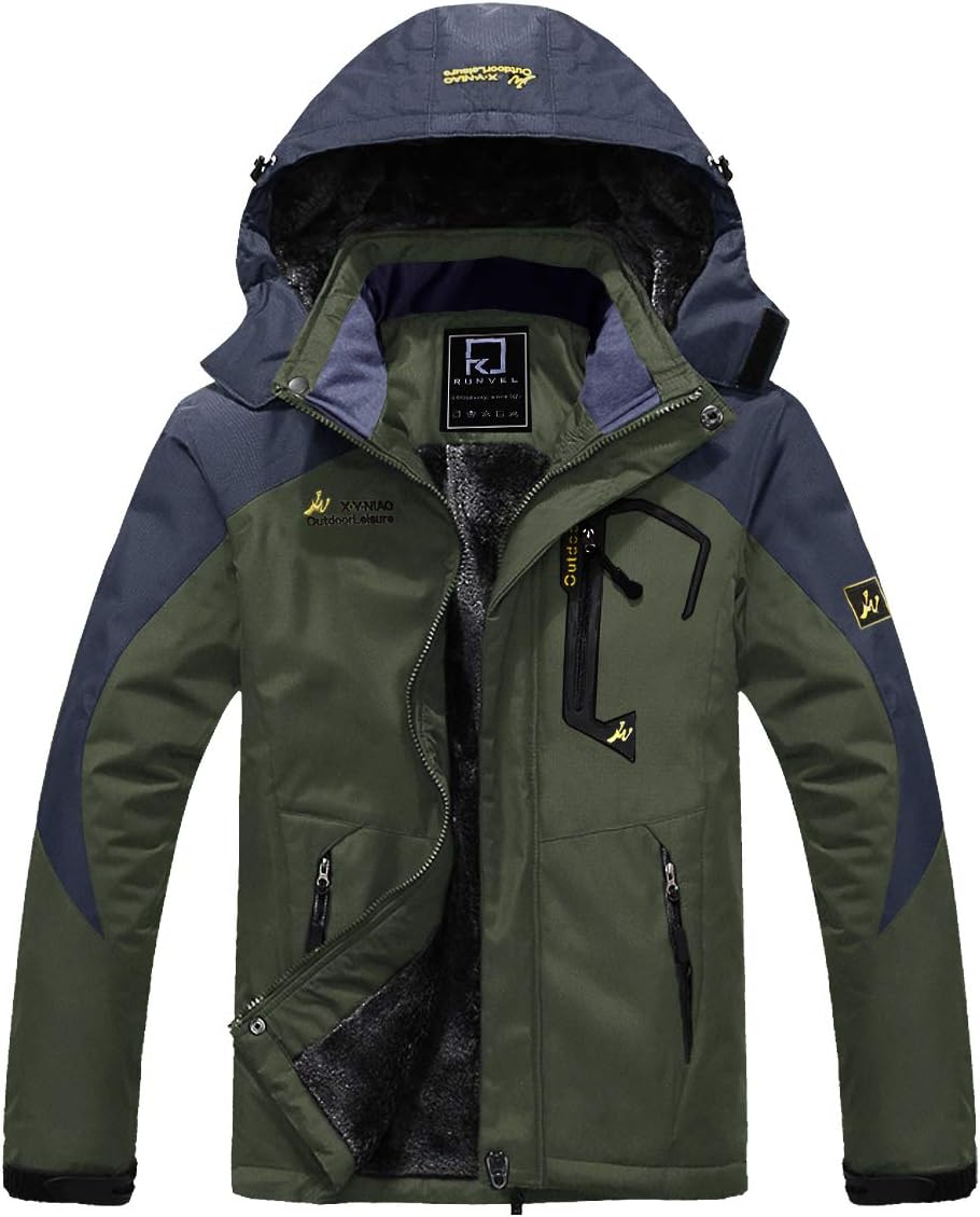 Thumbnail 6 de R RUNVEL Men’s Waterproof Fleece Jacket 1