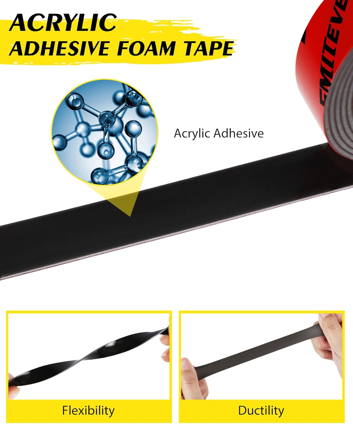 Thumbnail 2 de EMITEVER Heavy Duty Double Sided Tape 10m