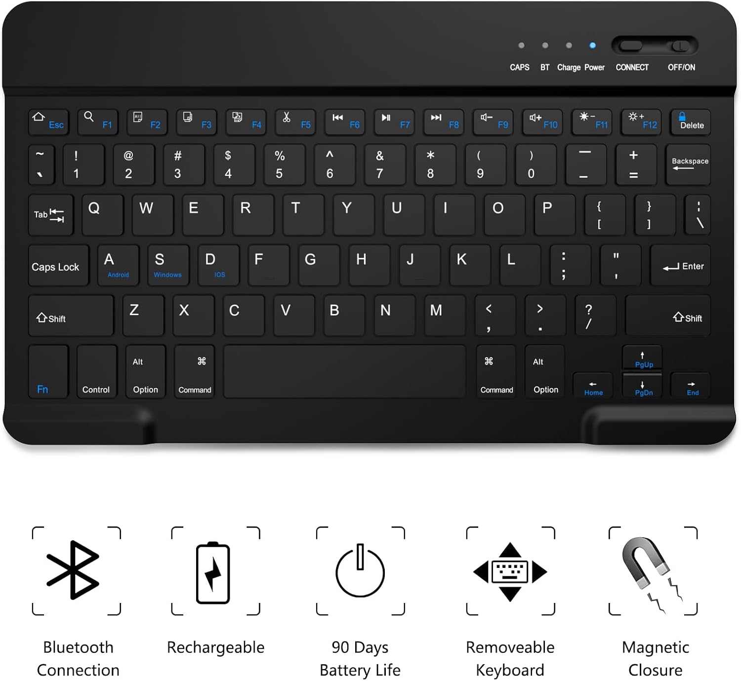 Detalle de TaIYanG iPad Air Keyboard Case for 11-Inch Models