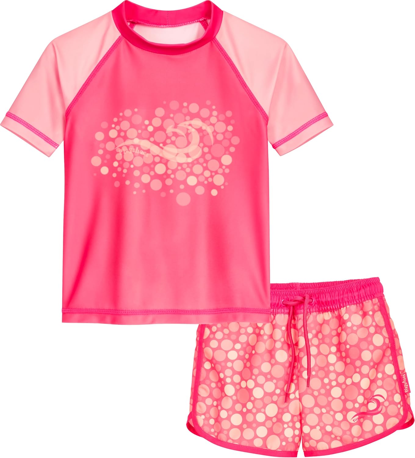Detalle 2 de Playshoes Jungen Zweiteiler Rash-Guard-Set (1er Pack) – UV-Schutz 50+ und schnelltrocknend