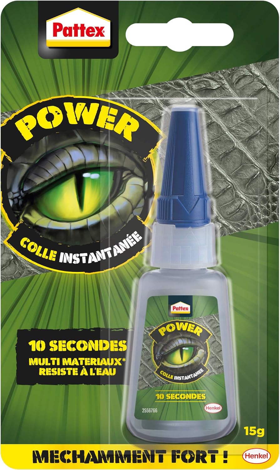 Thumbnail 6 de Pattex Colle Instantanée Extra Forte 50 g — Colle cyanoacrylate multi-matériaux pour plastique, métal, céramique et bois