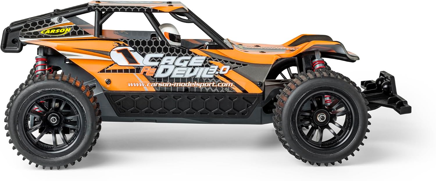 Detalle 2 de Carson Cage Devil 3.0 500404278 – truggy 1:10 RTR, 2,4 GHz, 30 km/h