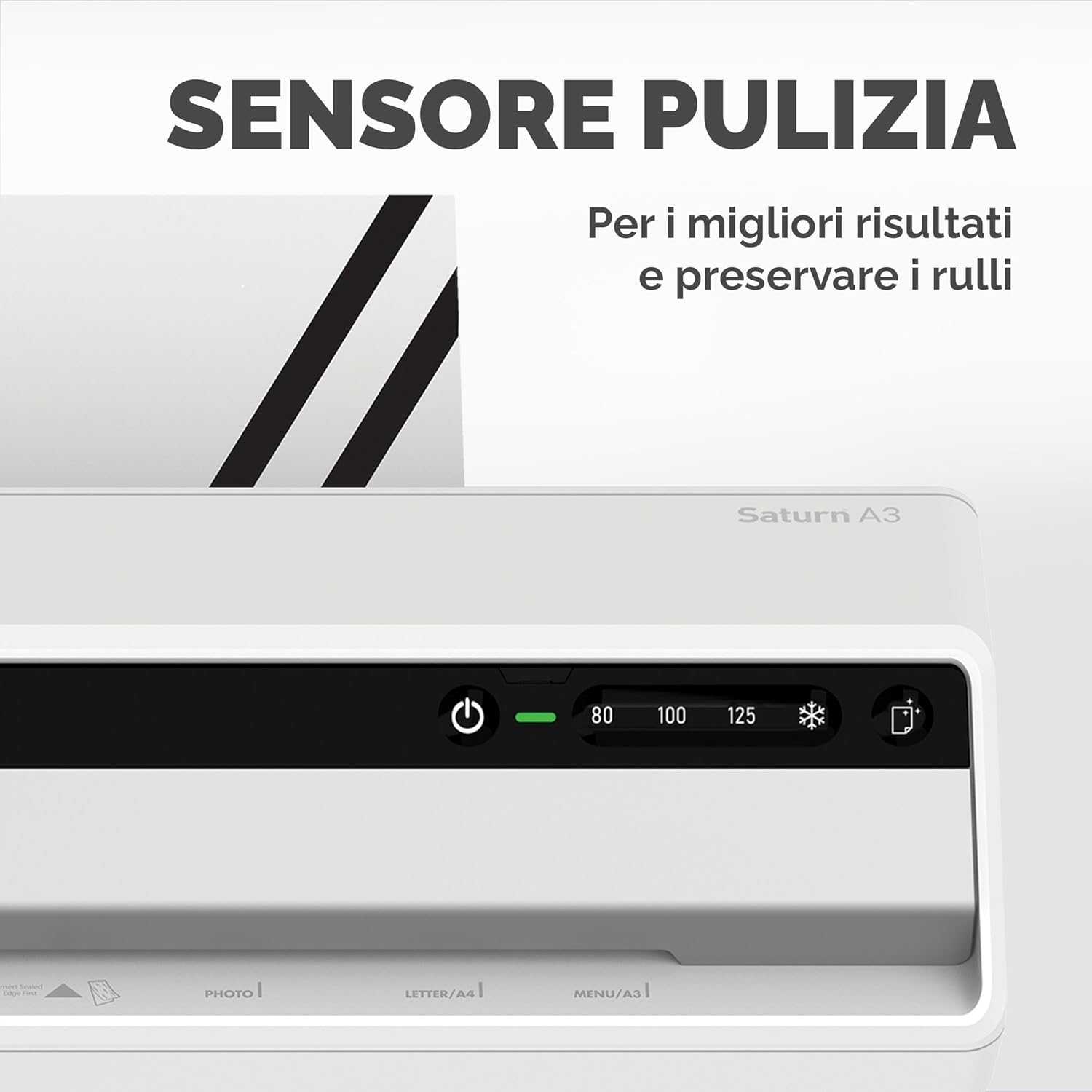 Thumbnail 4 de Fellowes Saturn A3: plastificatrice InstaHeat per piccoli uffici, pronta in 60 secondi