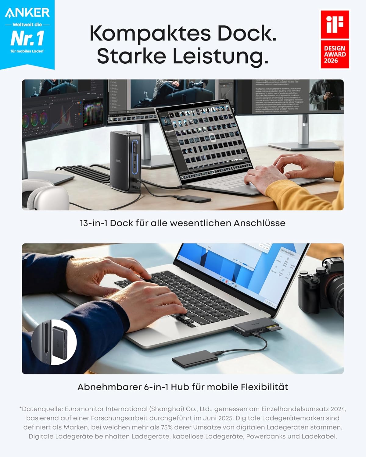 Detalle 2 de Anker Nano Laptop Dock
