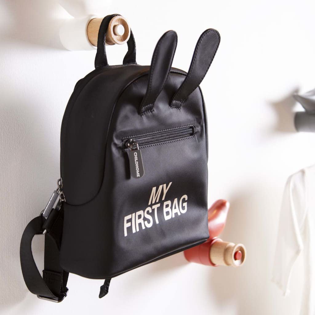 Thumbnail 2 de CHILDHOME Kinderrucksack My First Bag Schwarz
