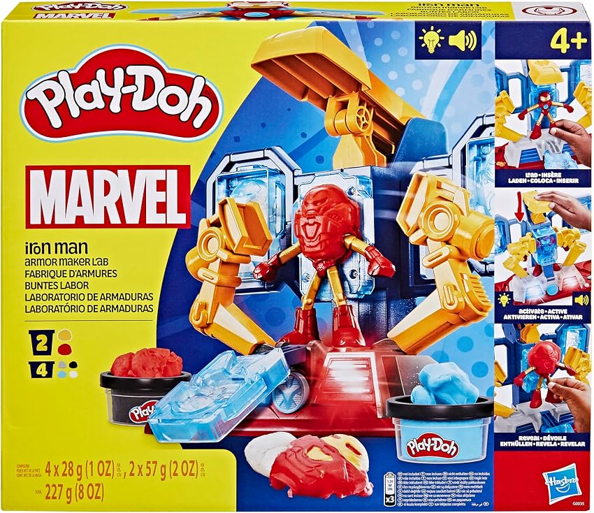 Detalle 2 de Play-Doh Hulk Smash and Squish, set de juego