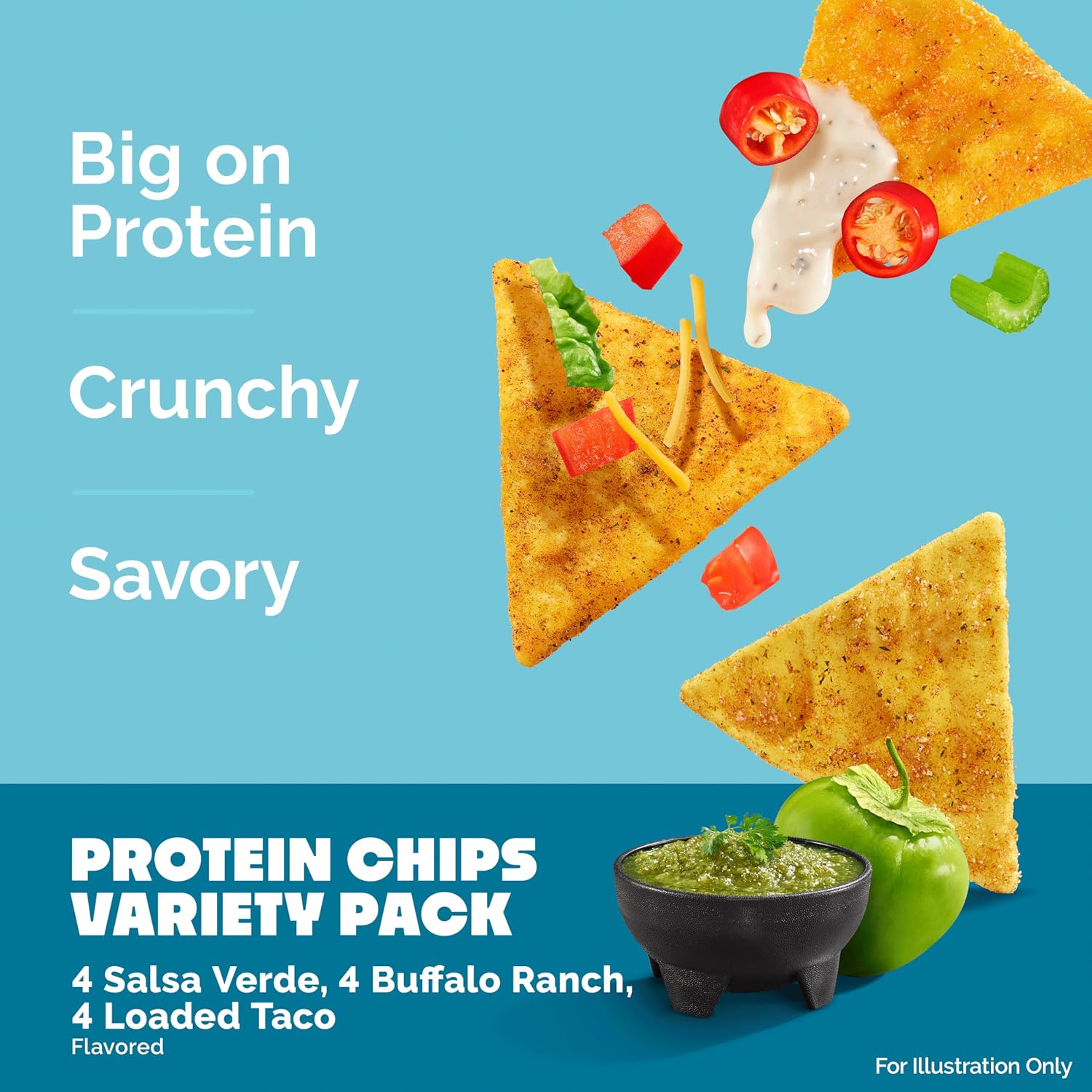 Thumbnail 3 de Quest Nutrition Tortilla Protein Chips, 12-Count Variety Pack