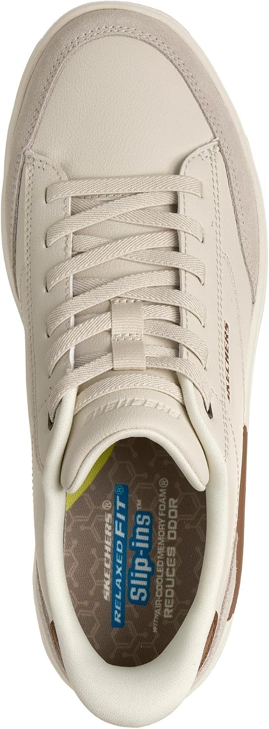 Detalle de Skechers Verloma Radical BasketHomme — baskets à enfiler, confort et style décontracté