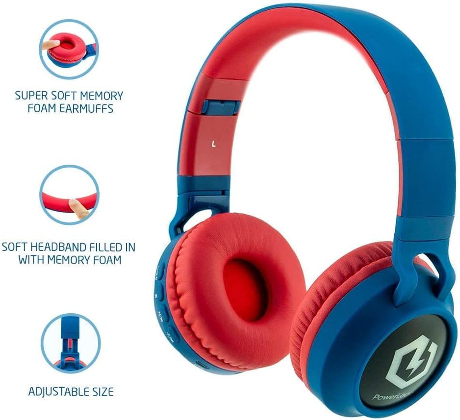 Thumbnail 1 de PowerLocus Auriculares Inalámbricos para Niños 🎧 Sonido Seguro
