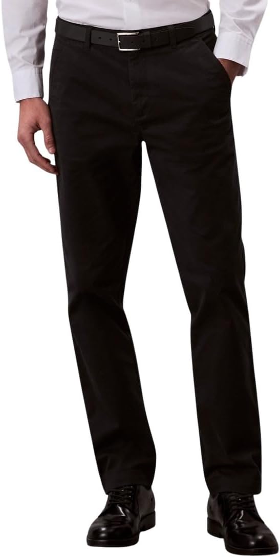 Detalle de Calvin Klein Pantalon Chino Homme Cotton Signature Slim Fit