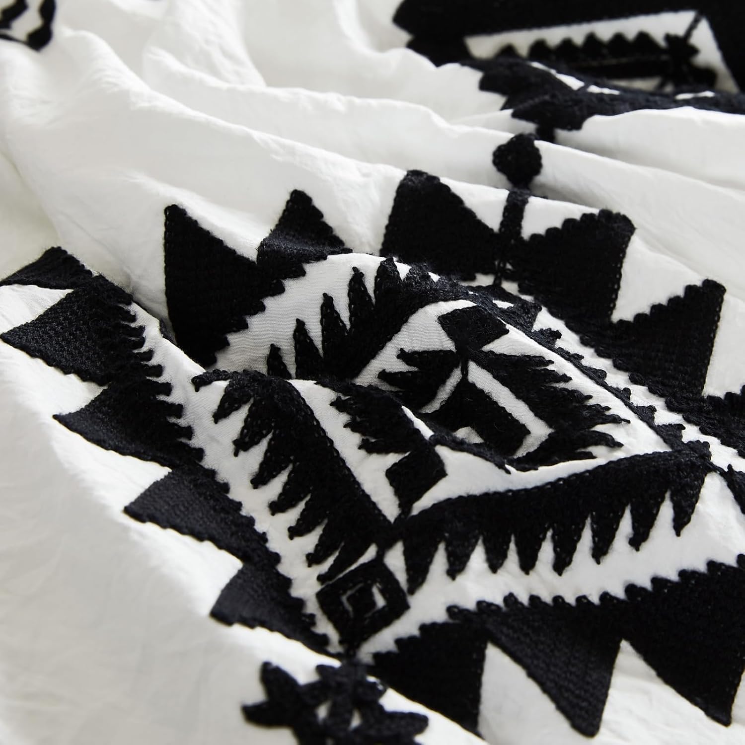 Thumbnail 5 de MaiRêve Embroidery Comforter Set Queen 90x90