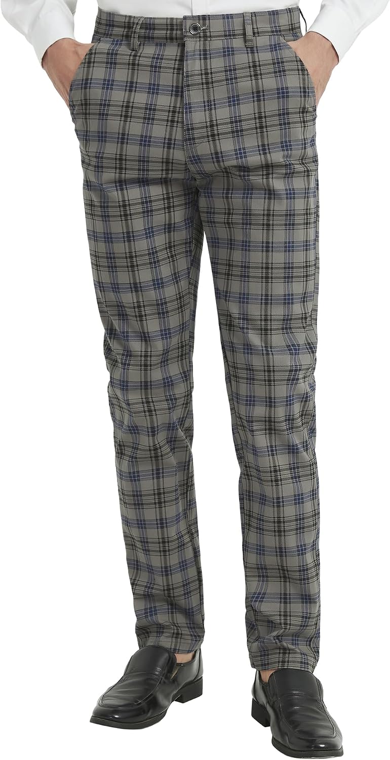 Detalle de Yukirtiq Chinohose mit Karo-Muster