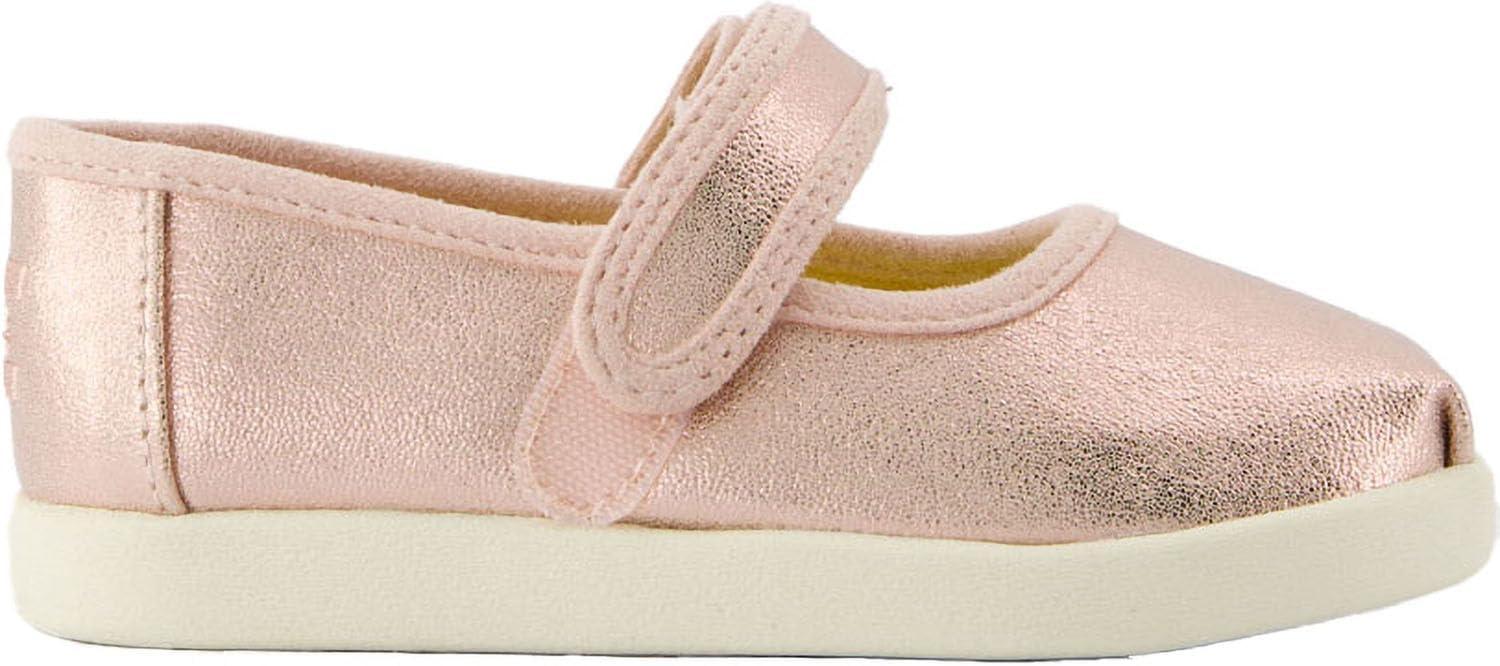 Detalle de TOMS Women's Mary Jane Shoes with Hook & Loop Strap — CloudBound Comfort, Durable Outsole