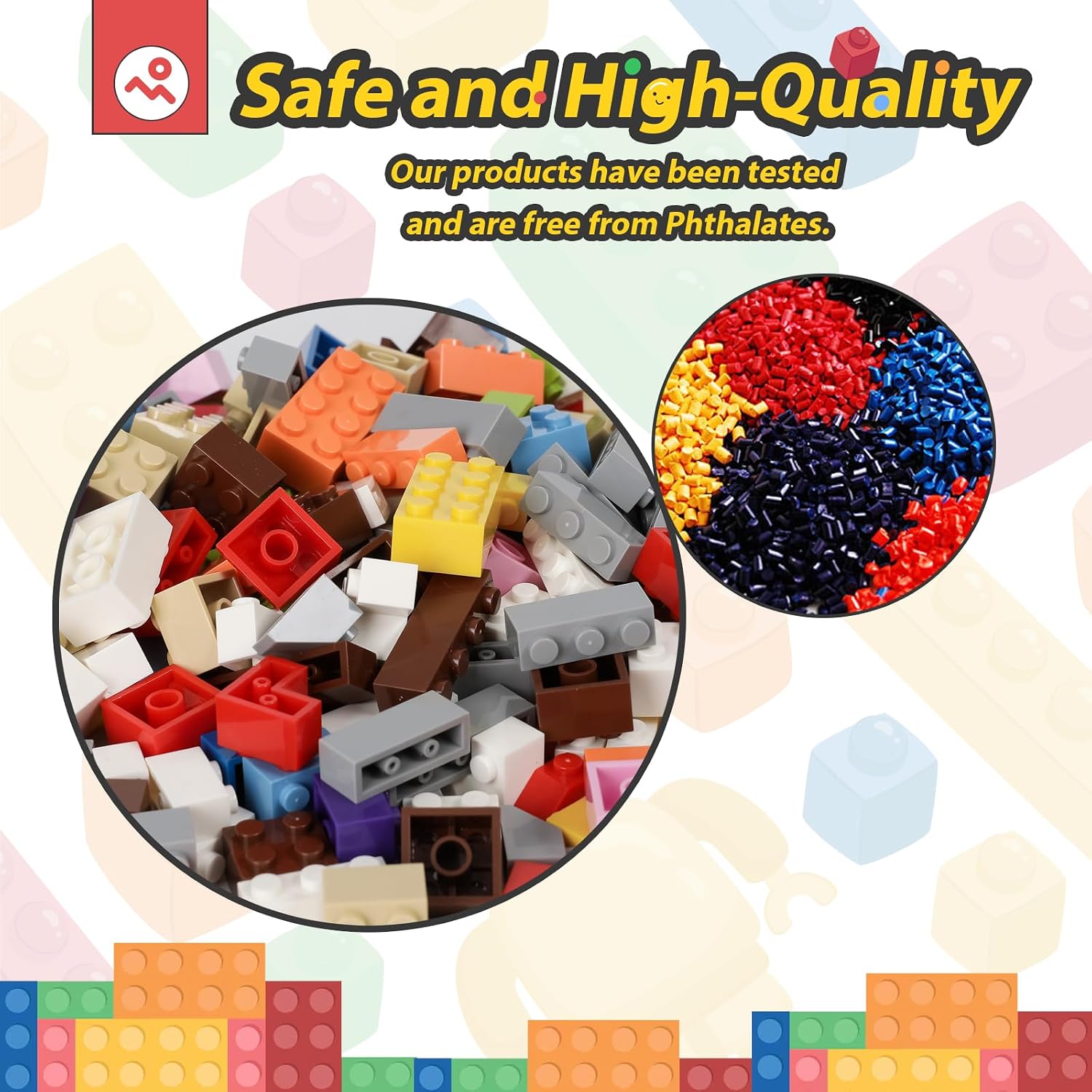 Thumbnail 4 de HUIZDQ 600 Pieces Building Bricks