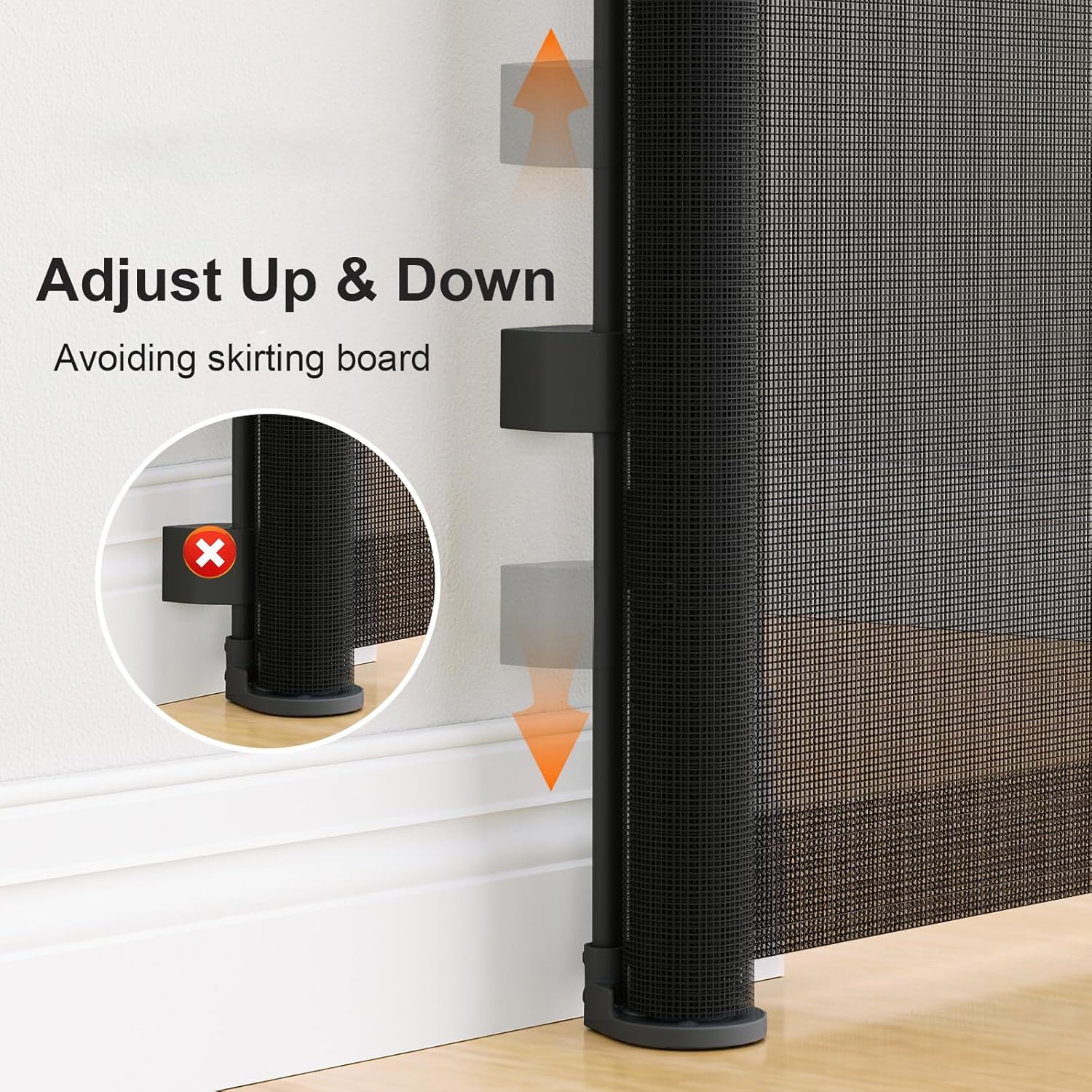 Thumbnail 5 de Einziehbares Hundegitter ausziehbar 150 cm