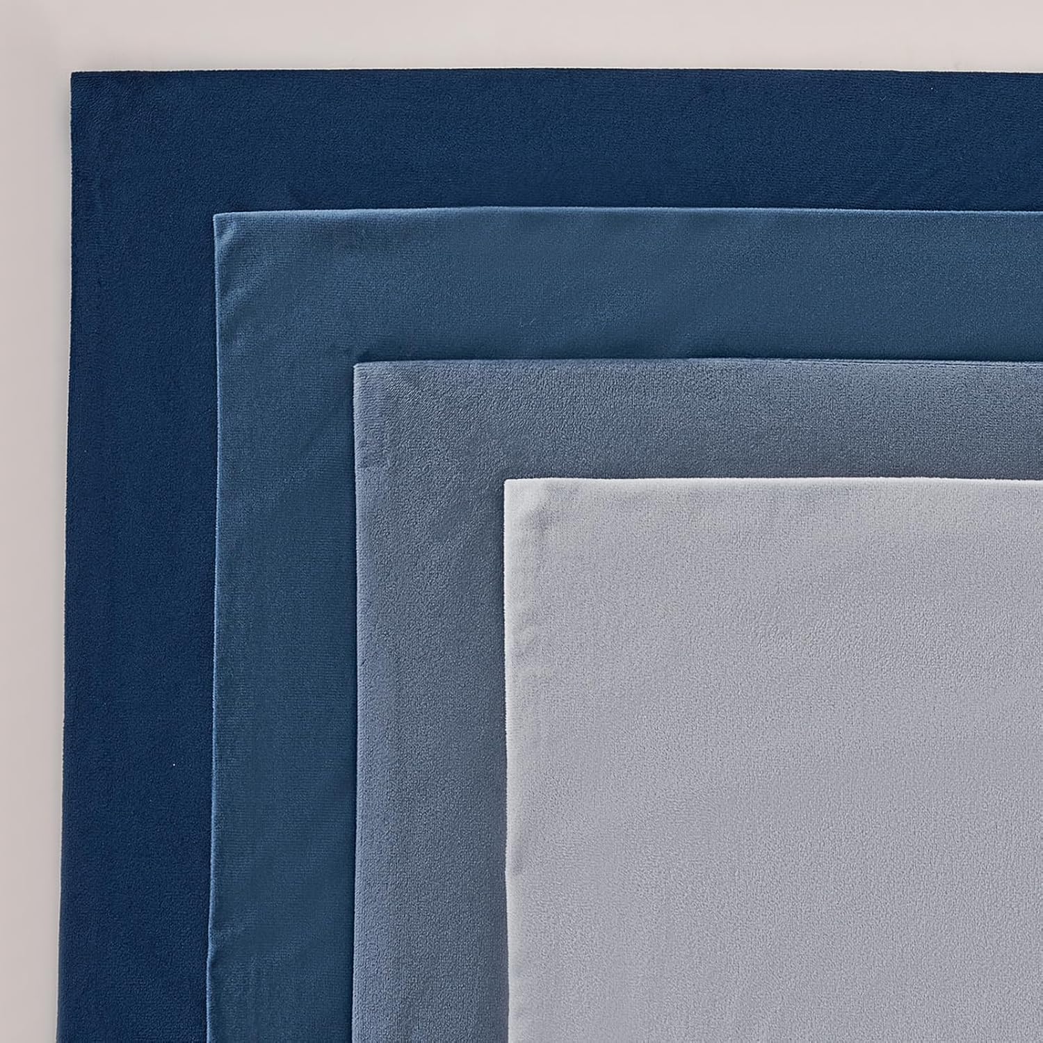 Detalle 2 de Housse coussin dégradé 40x40 bleu