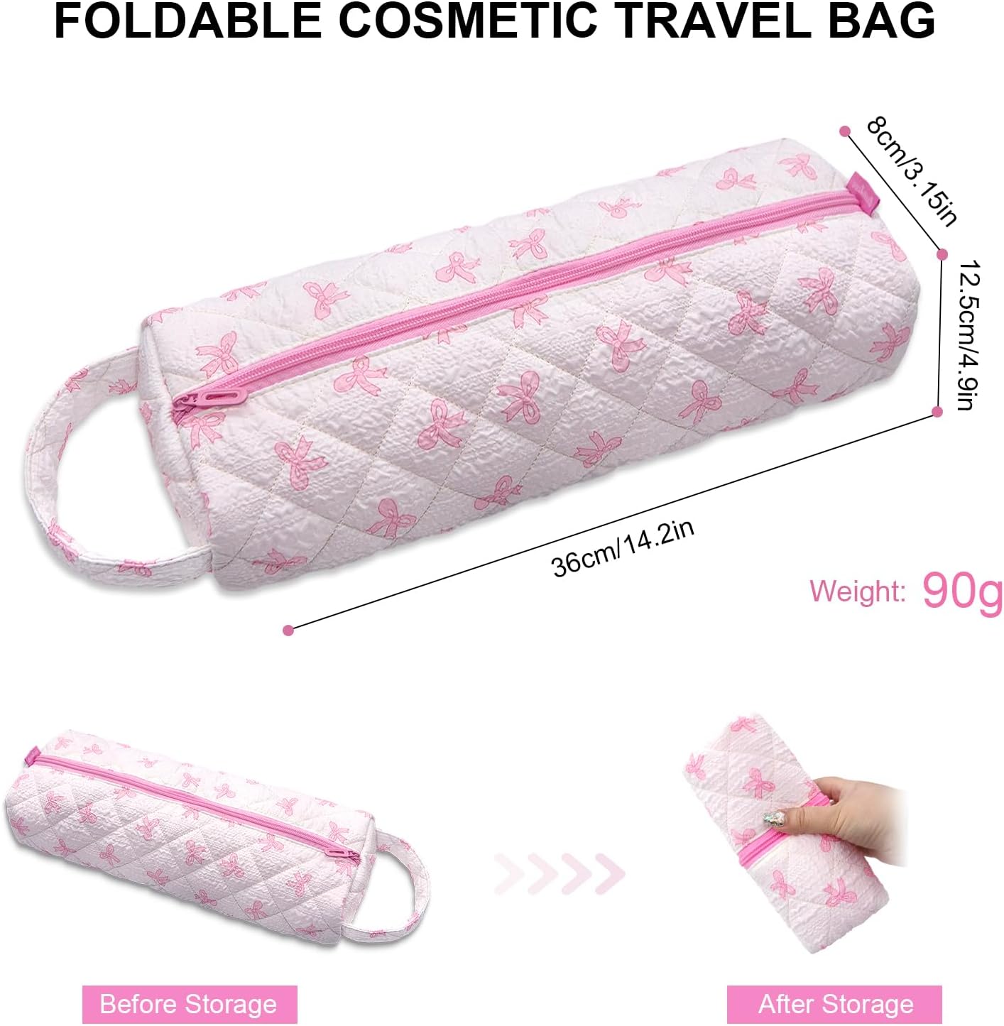 Detalle de LJCZKA Portable Small Hair Tools Carry Bag review