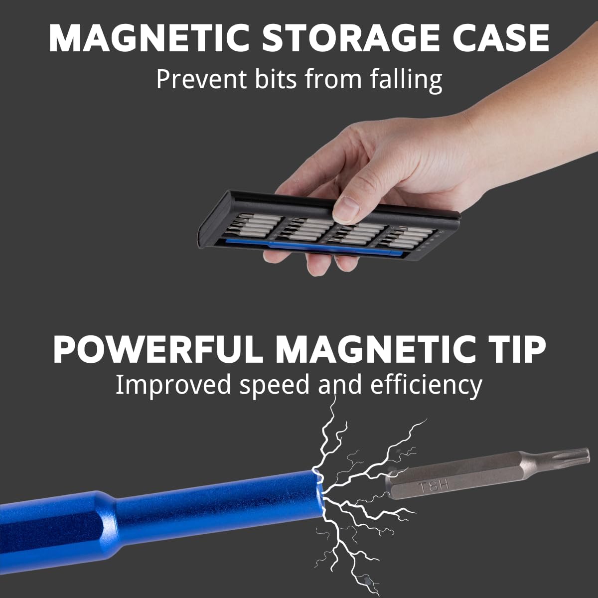 Detalle de FANACAN Precision Screwdriver Set: Mini Electronic Repair Toolkit for Everyday Tech