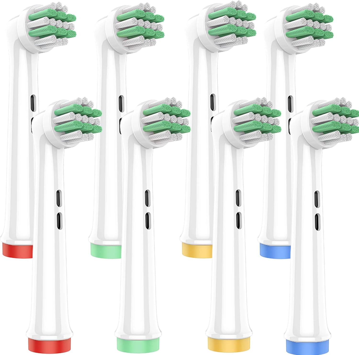 Detalle de OddeKey Testine per Oral B Bambini: 8 testine ricambio compatibili con Oral-B Pro Kids/Pro Junior – setole morbide, 3–12 anni