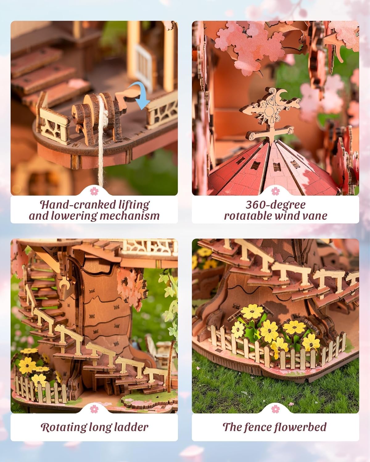 Thumbnail 1 de ROBOTIME Sakura Tree House maquette 4–5 h 🧩