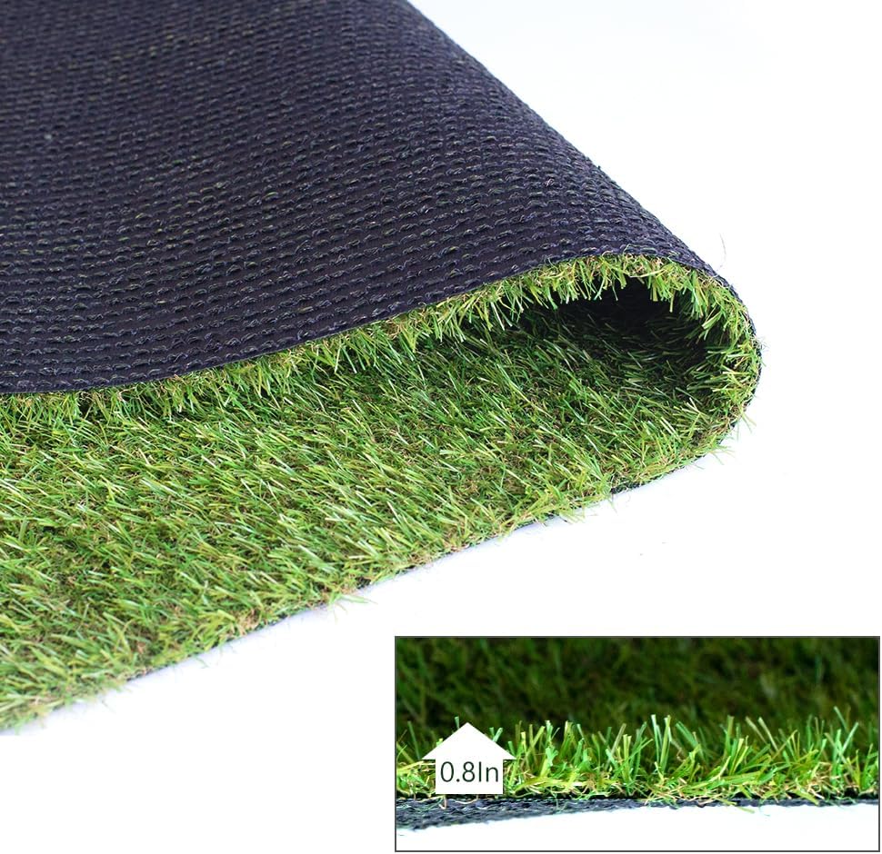 Detalle de Petgrow 20MM Eco Artificial Grass for Pets (1m × 2m) with Self-Draining System
