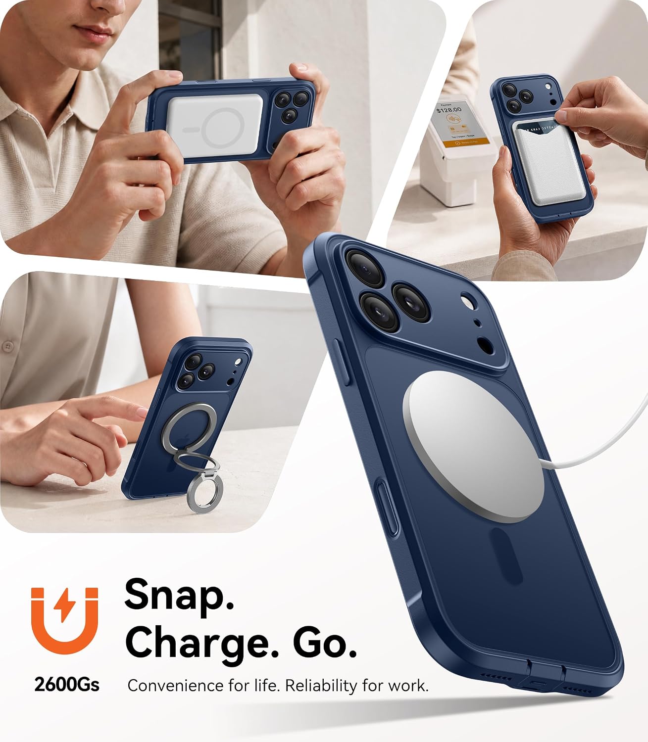 Thumbnail 6 de BERFY iPhone 17 Pro Max privacy case 6.9"