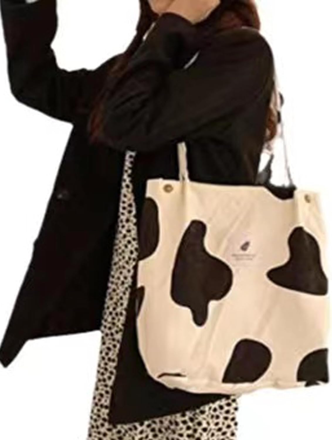 Thumbnail 1 de Funtlend Umhängetasche Damen Groß aus Cord – Shopper mit Schulterriemen, braun