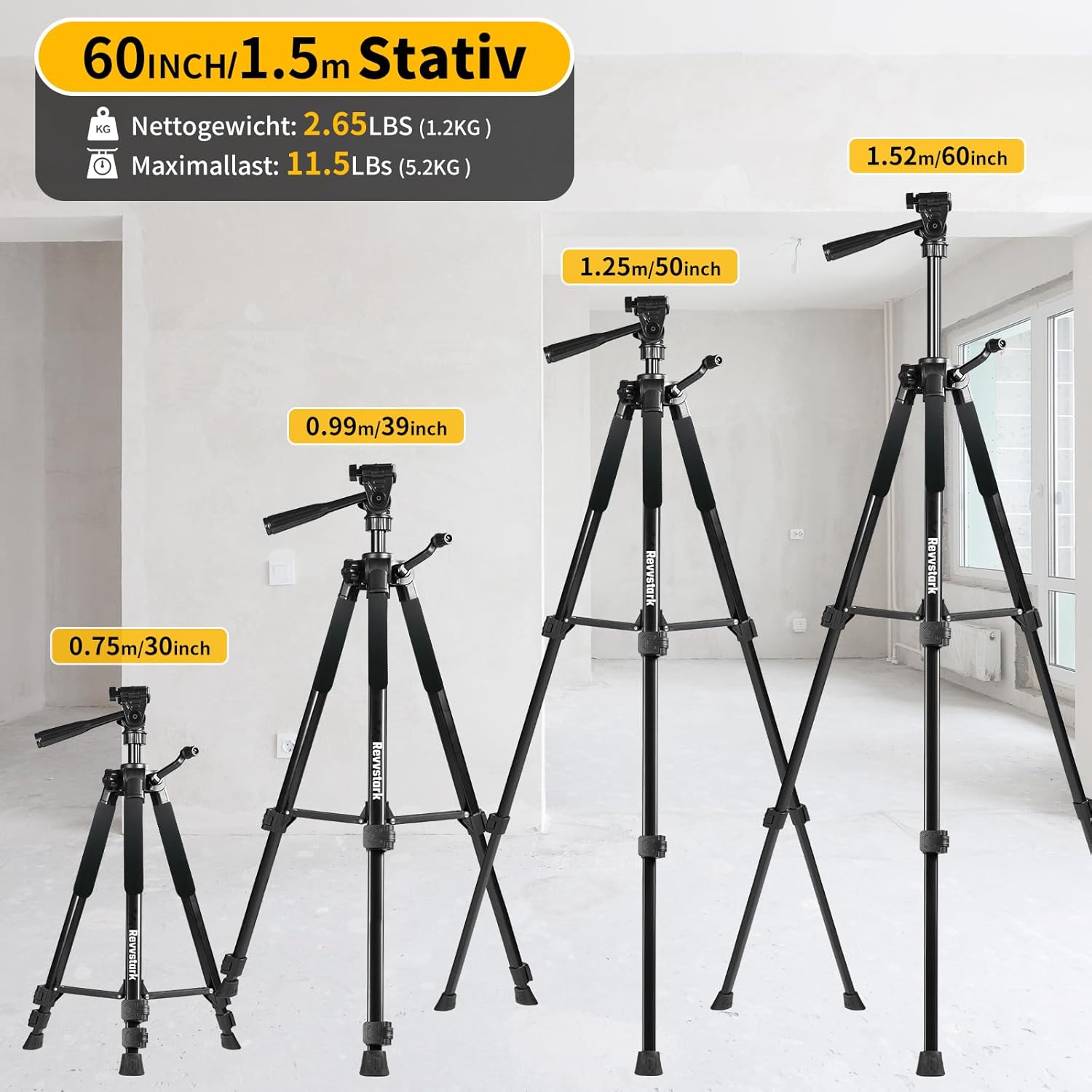 Detalle 2 de Kreuzlinienlaser 3×360° mit Stativ 🛠