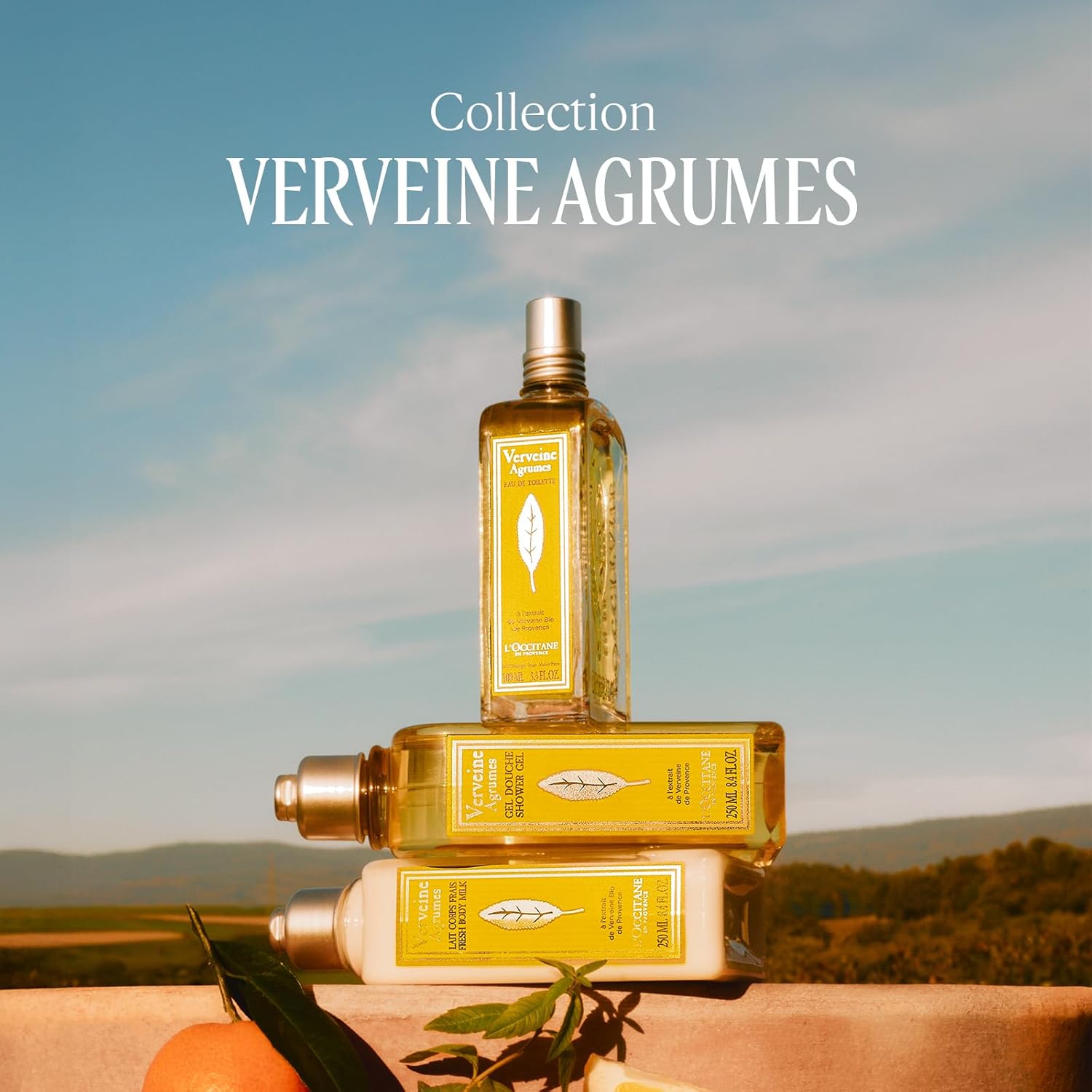 Detalle 2 de L'OCCITANE Eau de Toilette Verveine Agrumes – 100 ml | Fraîcheur citronnée made in France