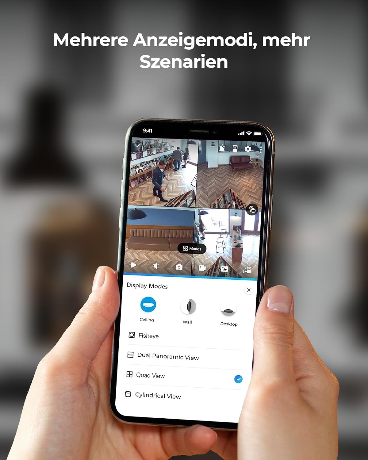 Detalle 2 de Reolink 6MP WLAN Panoramakamera 360°