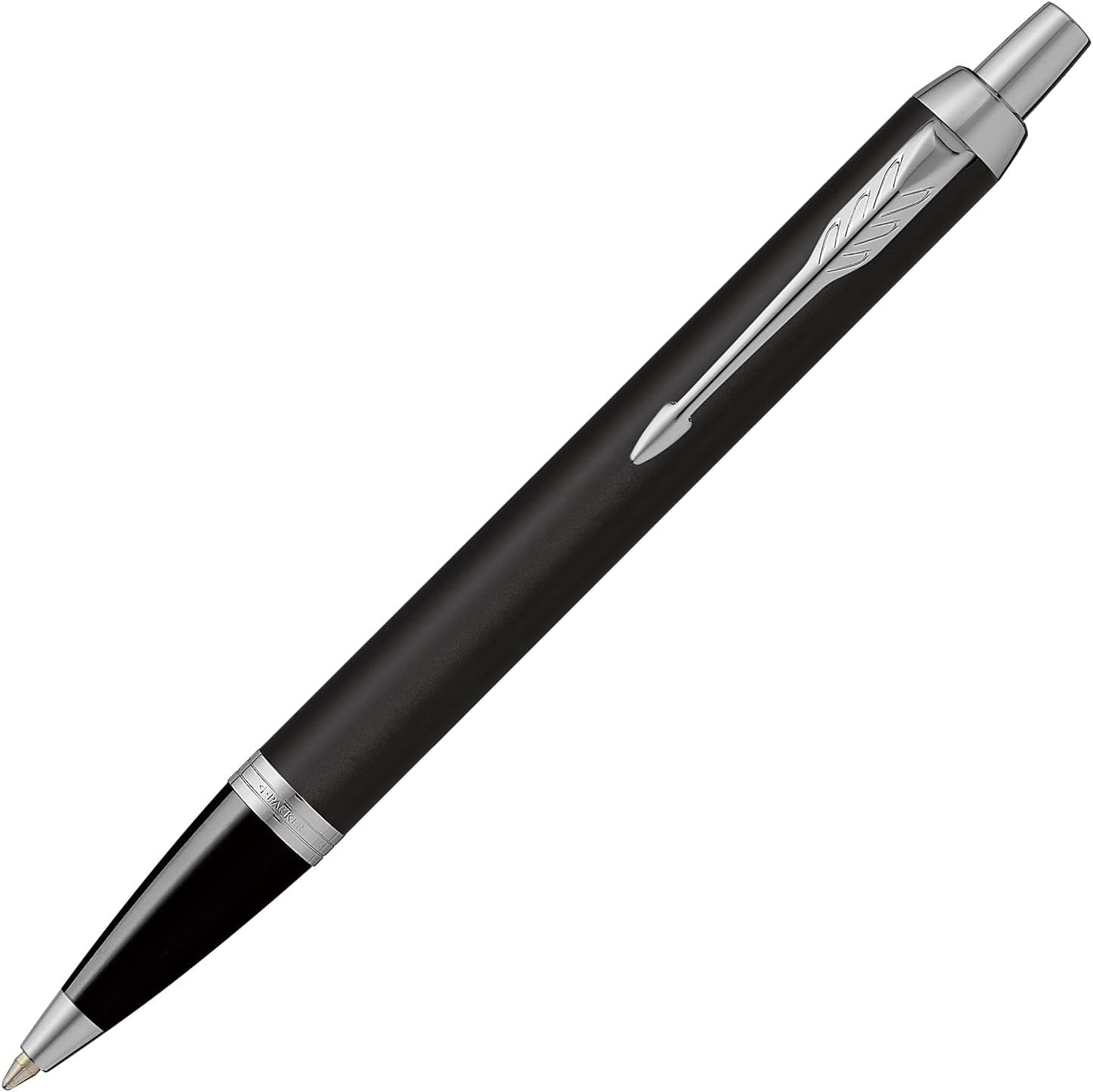 Detalle de PARKER IM 2143442Z ボールペン マットブラックCT・中字・油性、ギフトボックス入り