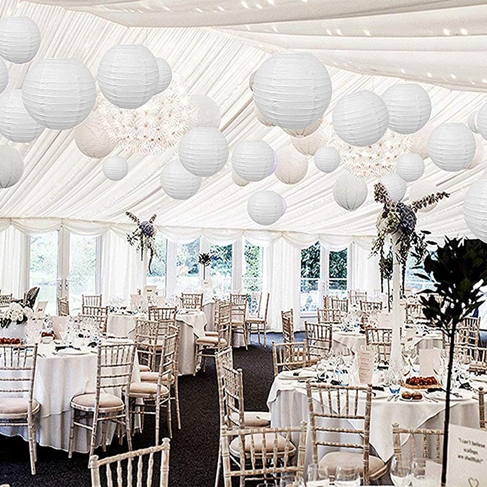 Thumbnail 6 de Qedertek Solar-Lampion für außen (2er Set) – 30 cm, warmweiß, Nylon