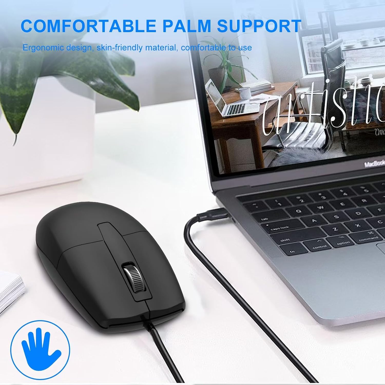 Thumbnail 4 de USB-C optical mouse for laptops