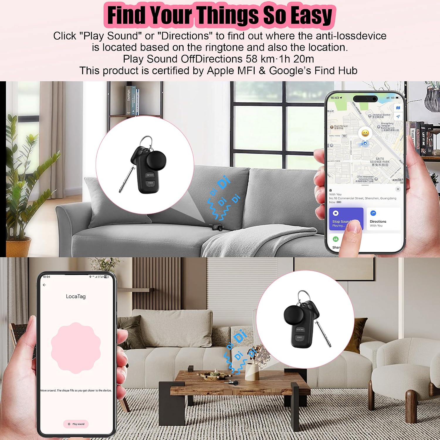Detalle 2 de Smart Tracker Tags 4-Pack