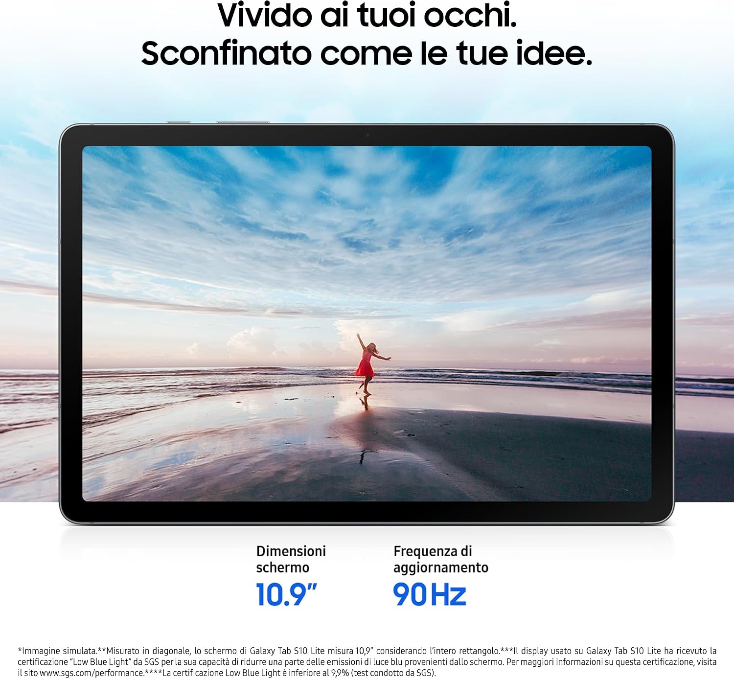 Detalle de Samsung Galaxy Tab S10 Lite 6GB RAM, 128GB, WiFi — Compatta potenza e versatilità