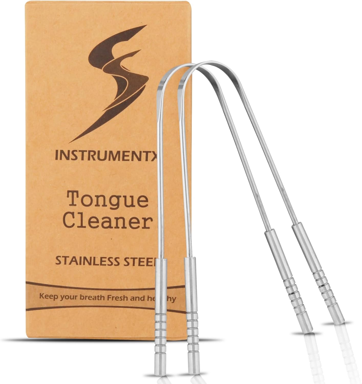 SS INSTRUMENTX Raschietto per lingua U, 2 pezzi