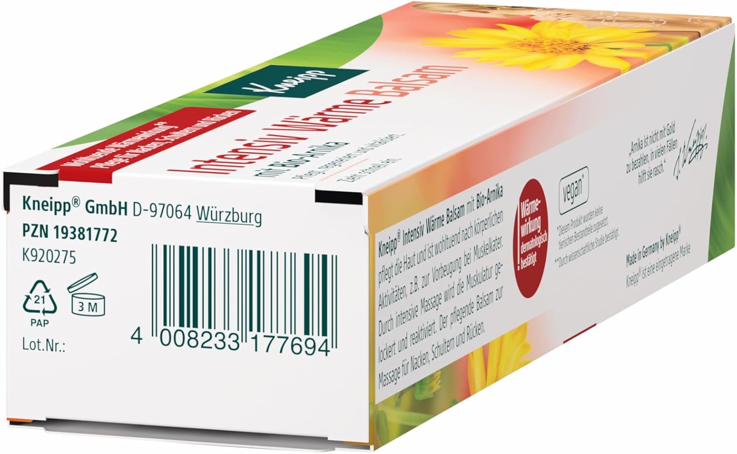 Thumbnail 5 de Kneipp Wärmebalsam mit Arnika – wohltuend nach Aktivitäten, 100 ml